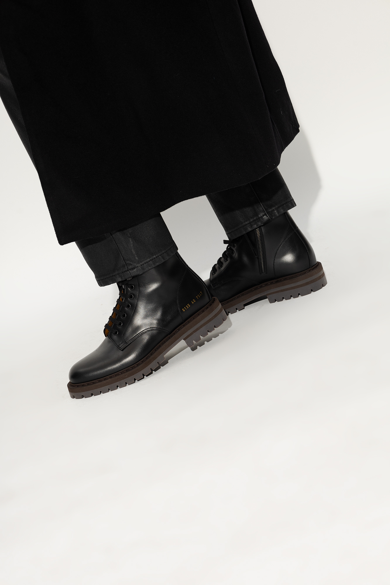 Common projects sale black boots